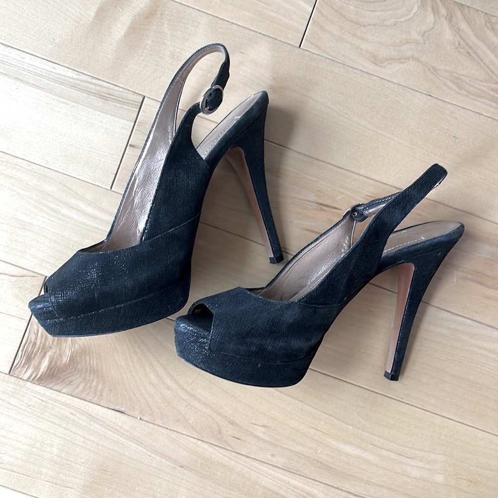 BCBG Generation 5” heels.